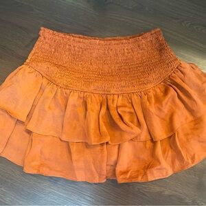 ruffle skirt/shorts